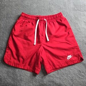 Nike Woven Flow Shorts Mens XS Red Sport Essentials 6" Mesh Lined DM6829-657
